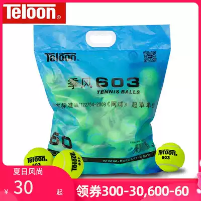 Officially authorized Tianlong Tennis Teloon 603 801 resurrected wear-resistant training ball bag tennis
