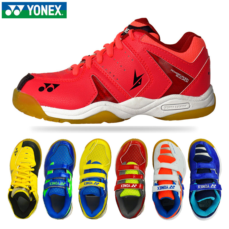 YONEX Yunieks children badminton shoes male and female child yy teenagers summer training sneakers breathable