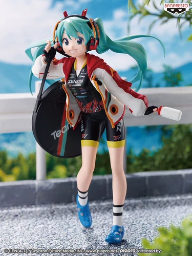 Оригинальная фабрика очков Espresto поддерживает фигурку Hatsune Miku Racing Hatsune 2020