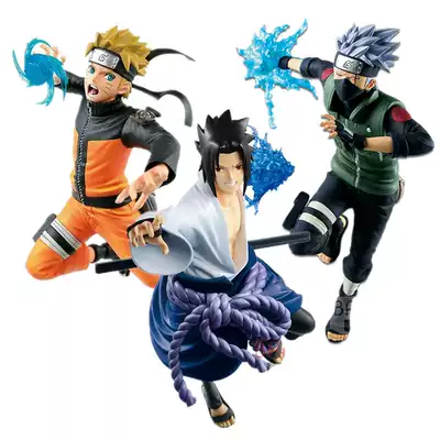 正版眼鏡廠火影忍者螺旋丸鳴人千鳥佐助卡卡西景品模型