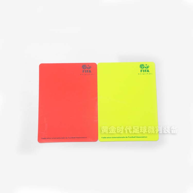 2017 Football Red and Yellow Card Professional Match Record Equipment Send a holster and pen