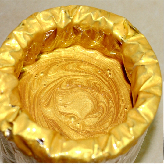 Lauba 999 super bright gold paint gold foil paint paint gravestone line scanning plaque