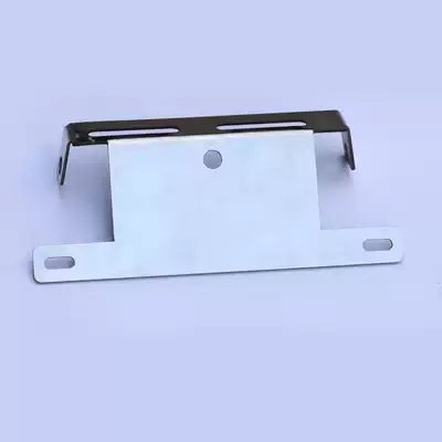 Spring breeze 150NK400NK650NK baboon locomotive modification short license plate short tail folding license plate frame Universal