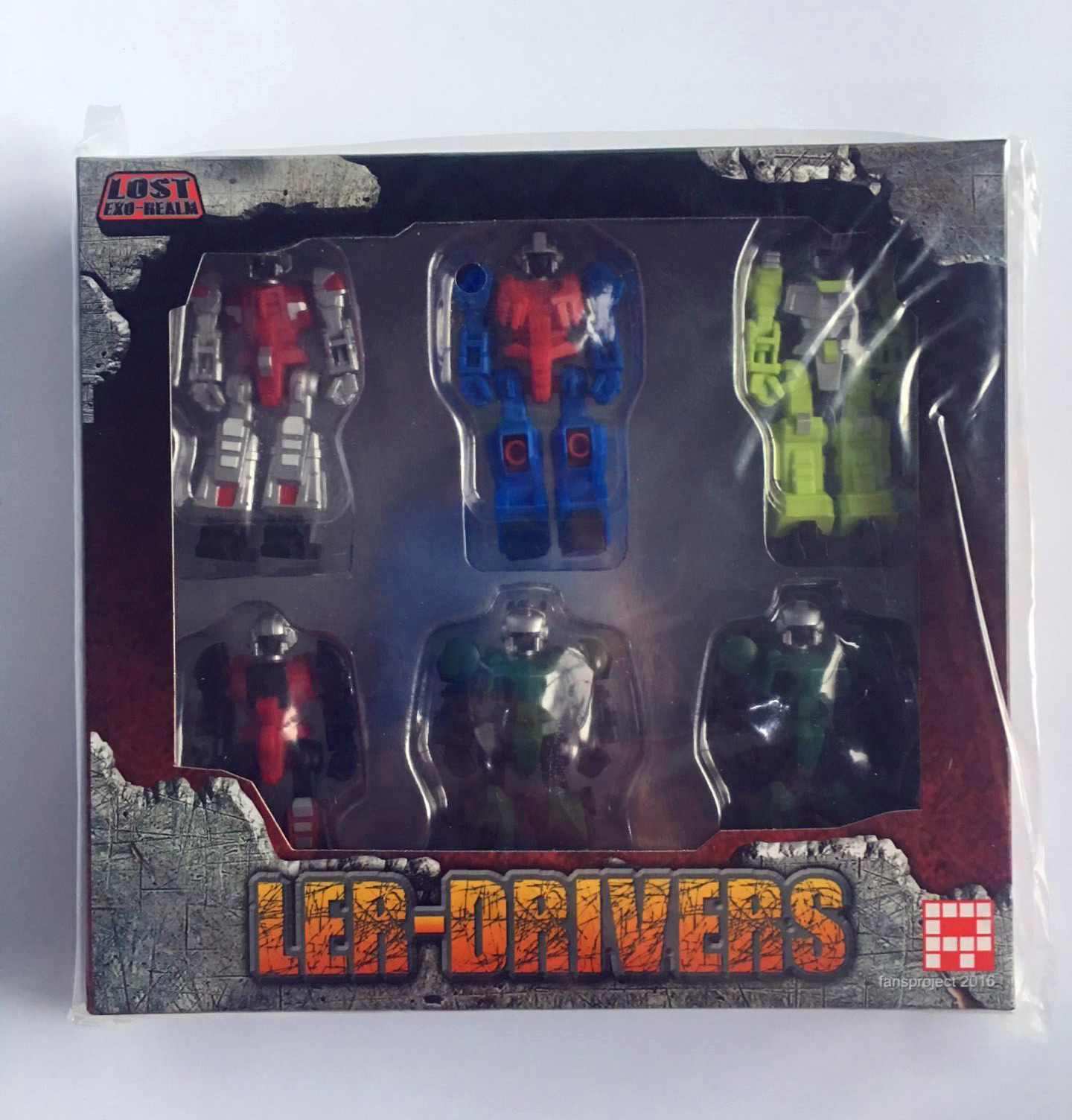 Diaclone MTfpj dinosaur drivers 6 packs new boxed spot