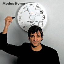 Order Italy Alessi Blank Doodle blank wall clock creative MGU02 1