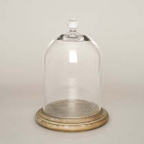 Spot British True Grace scented candle bell-shaped glass cover oak base dust-proof candle ornaments