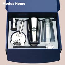 Spot Alessi 5050SET Classic Professional Boston Shaker Set with Bartending Accessories