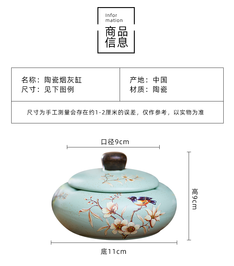 European rural ceramic jewelry box restoring ancient ways ring necklace jewelry small objects receive a box store content box decorative furnishing articles