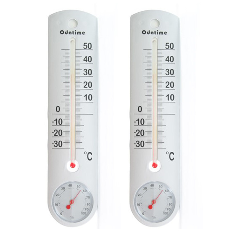 Hyundai Household Dry and Humidity Thermometer High Precision Baby Room Hanging Thermometer Greenhouse Temperature and Humidifier