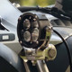 New GR motor bike spotlight G7 auxiliary light power 72W brightness adjustable whistle and flash 7 beads strong light paving light