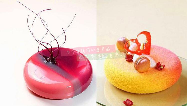 Pháp tráng miệng West Point Silicone Khuôn Silicone Mousse Khuôn Sandblasting Mousse Bánh Khuôn tròn - Tự làm khuôn nướng khuôn làm bánh hình thú