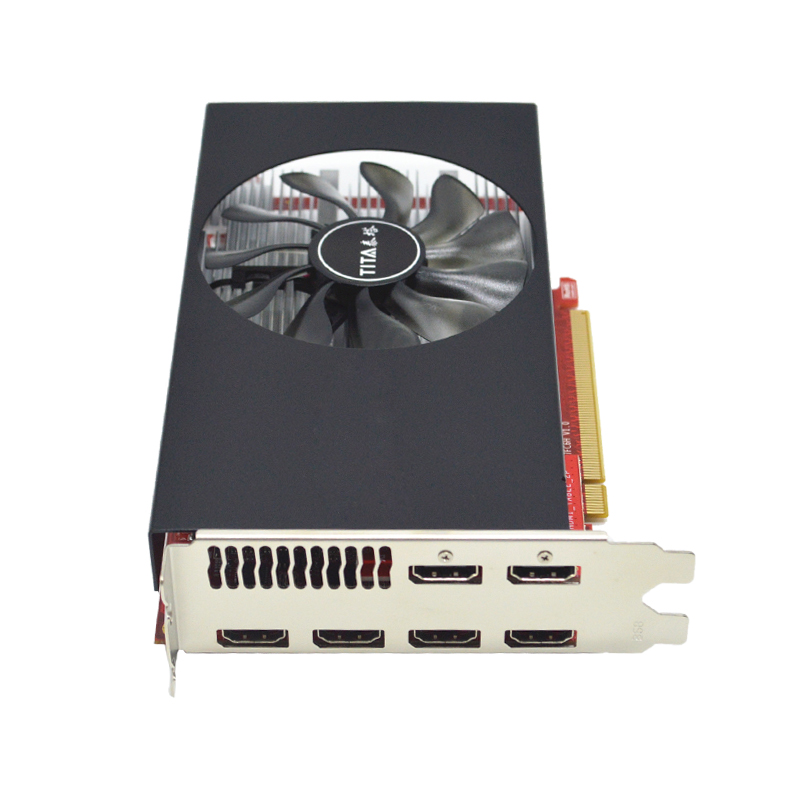 AMD 6HDMI 1 drag more than six channel stir-fry large-screen projection monitoring extension multi-screen graphics card