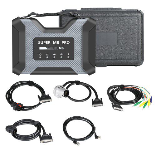 SUPER MB PRO M6 беспроводной Диагностика инструмент для поколение MB C6/C4 DOIP поддерживать автомобиль и грузовик