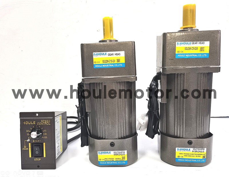 Speed ​​control HOULE deceleration motor AC 220v variable speed motor mechanical automation equipment steamed bread machine mixer