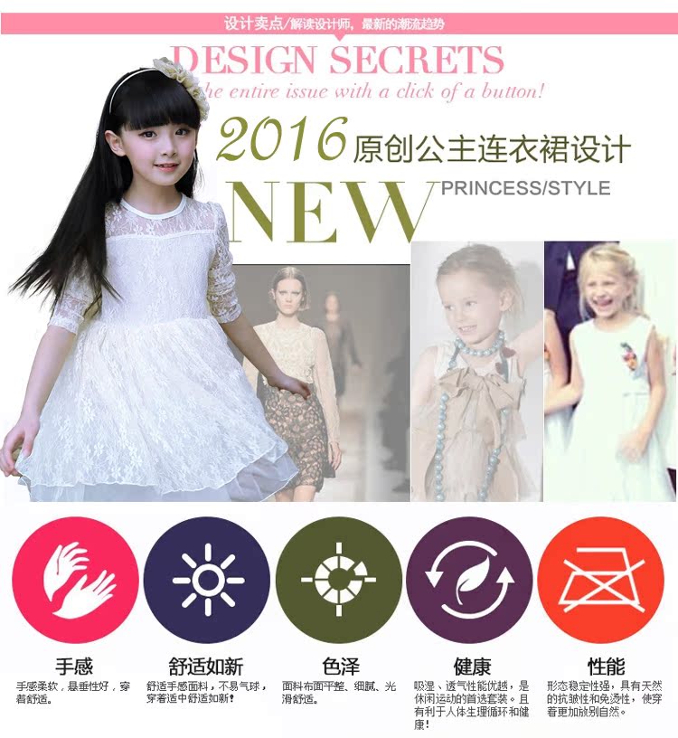 Robes pour fille ZHOUYU en mélange - Ref 2044358 Image 8