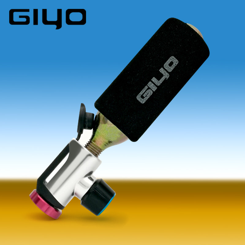 Micro carbon dioxide pump head GIYO bicycle pump adjustable air nozzle outdoor air nozzle GC-08C