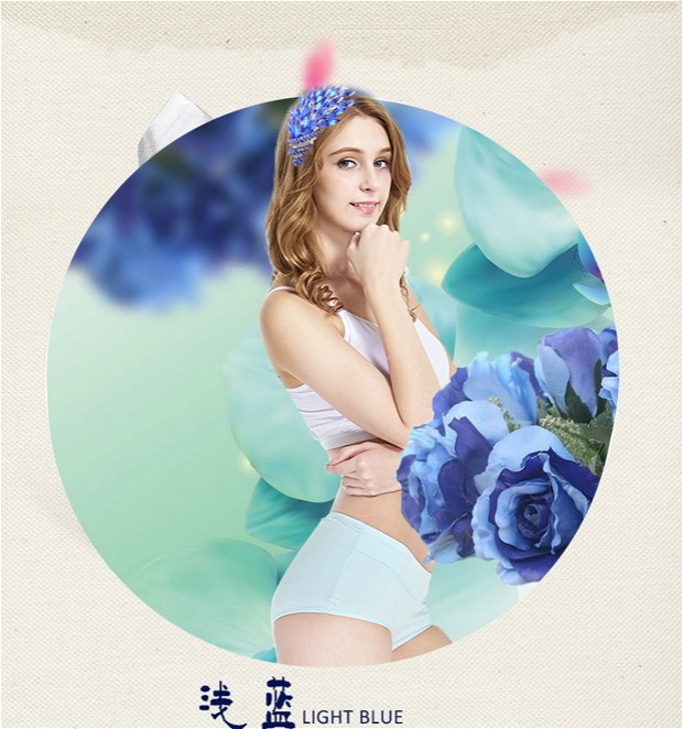 Red bean chính hãng đồ lót nữ sinh cotton tóm tắt quần giữa eo cô gái cotton boxer quần 4 hộp quà quần lót sexy nam