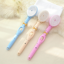 Creative Long Handle Foldable Auto Add Shower gel Massage Soft Hair Bath Brush