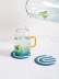 Wuming Cup dưới cùng silicone cách nhiệt cốc cơ sở đặt trà coaster cách nhiệt pad dễ thương sáng tạo cốc cà phê cốc mat - Tách lock and lock bình giữ nhiệt Tách