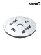Master Legend Silver Electroplated Barbell Plates Steel Plates Strength Plates Pure Steel Large Hole Dumbbell Fitness Squat Deadlift