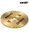 Master's legendary gold electroplated barbell plate steel plate strength plate pure steel large hole dumbbell fitness squat deadlift