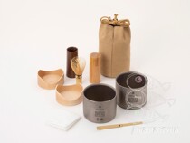 Snowpeak Snow Peak Tea Theory Limited Joint Outdoor Titanium Cup Tea Set