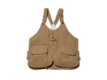 Snowpeak snow peak burning fire Series TAKIBI Duck Vest outdoor Vest fire texture