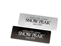 2022 Snow Peak Sacrifice Spring Snowpeak Snowpeak Outdoor Camping Metal Sticker FES-158