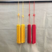 Taiji sword ear middle ear sword gown precision weaving high grade nylon silk sword ear no static electricity