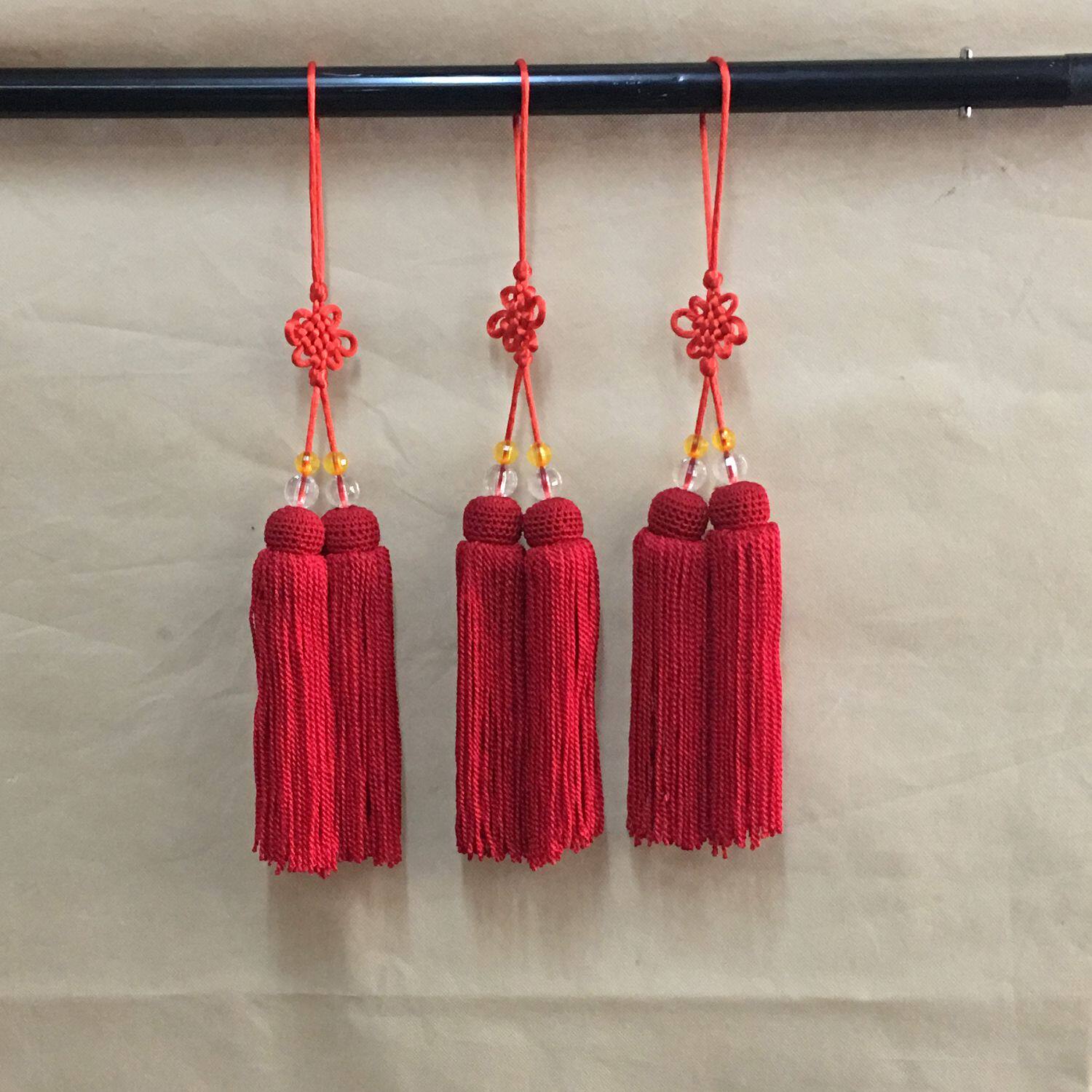 Taipole sword scion sword robes new sword ears Precision braided upscale nylon silk Sword scion short Sword spike without static