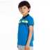 Li Ning Trẻ em Mặc áo thun nam tay ngắn Áo thun mỏng nửa tay áo lớn Áo phông trẻ em Áo thun Hàn Quốc APLL015 - Áo polo thể thao Áo polo thể thao