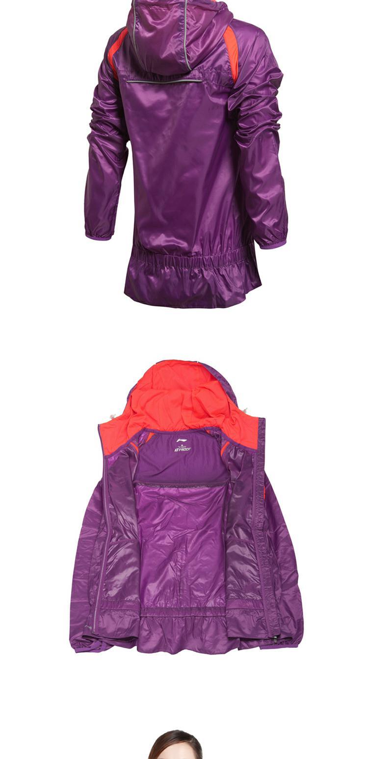 Li Ning Phụ nữ Huấn luyện Thể thao Cuộc sống Dòng Thời trang Áo len trùm đầu Áo khoác gió áo gió uniqlo nữ chính hãng
