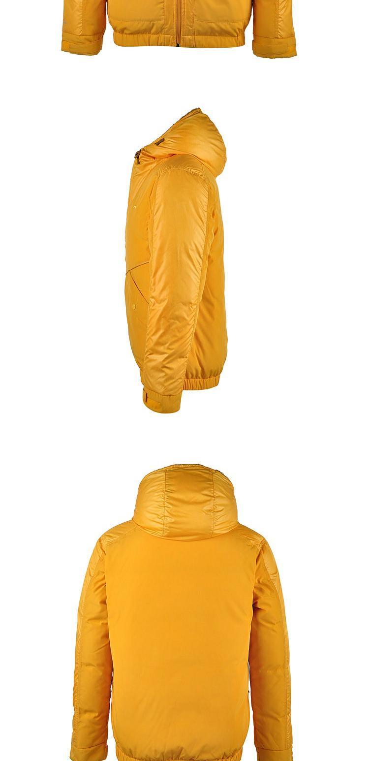 Li Ning Men Series bóng rổ ấm áp trùm đầu ngắn xuống áo khoác thoải mái trùm đầu thể thao Áo khoác thể thao AYMH267 —