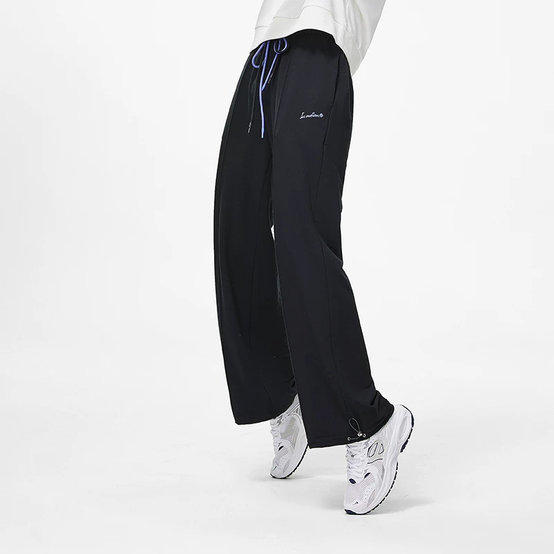 Комфортные модные спортивные брюки для зала Li Ning, свободный силуэт