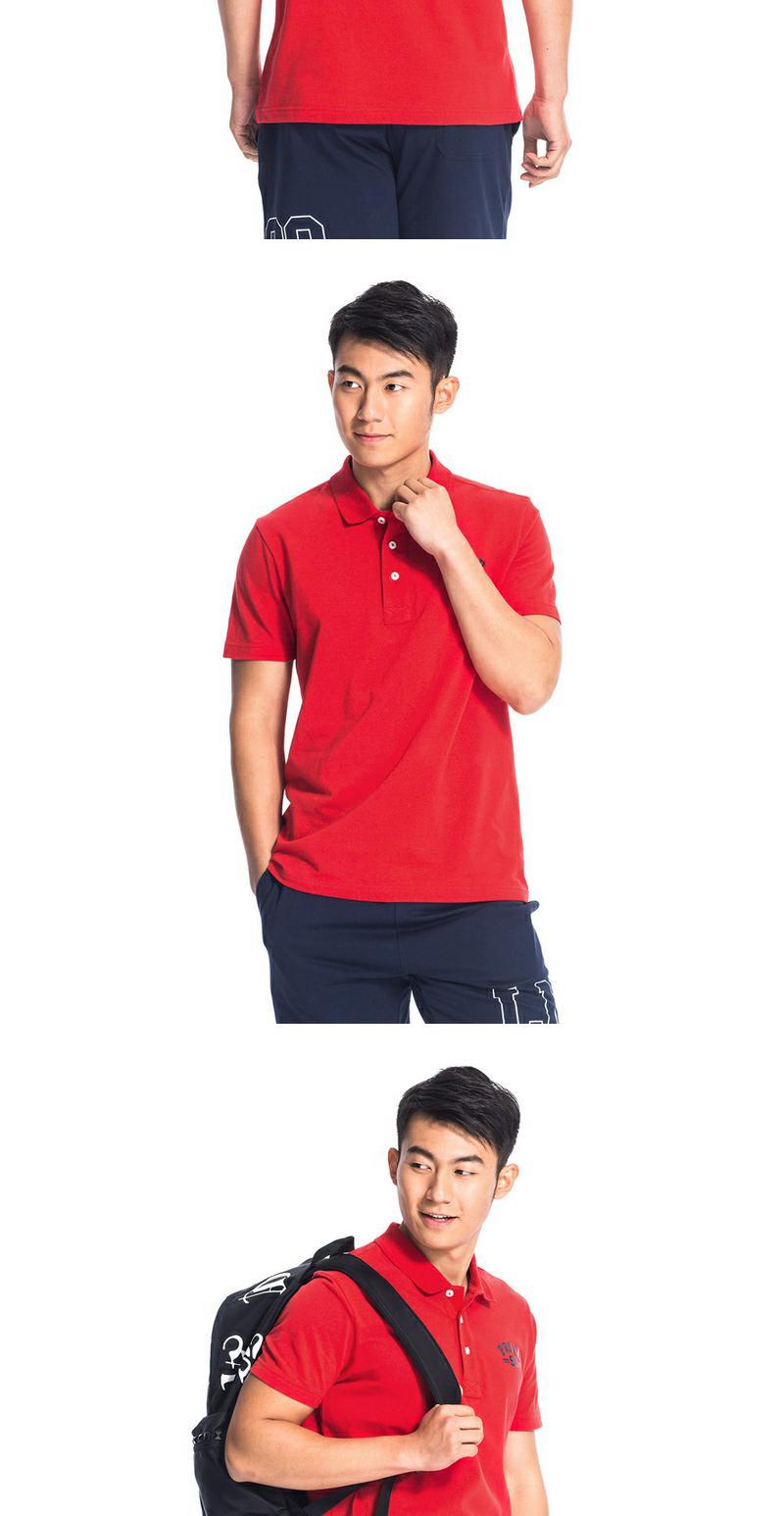 Li Ning nam ngắn tay áo polo mùa hè cổ điển retro giản dị áo thun ngắn tay thể thao hàng loạt - Áo phông thể thao áo thun tập gym