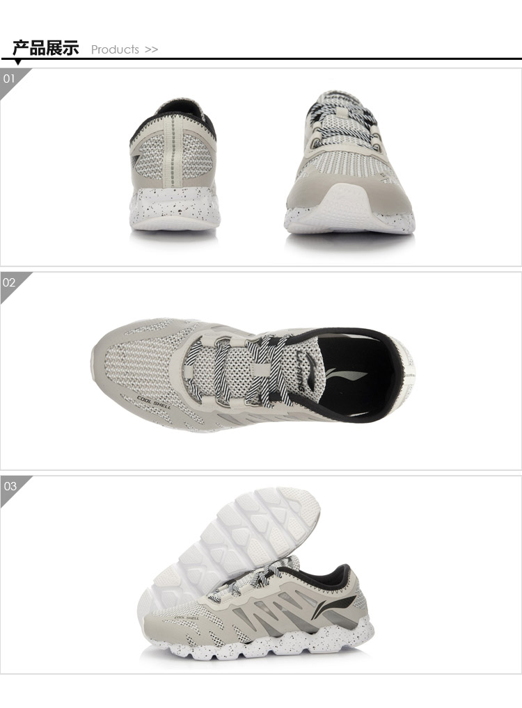 Li Ning Men thoáng khí Giày chạy bộ thấp hàng đầu Sneakers ARBL013 giày thể thao giá rẻ