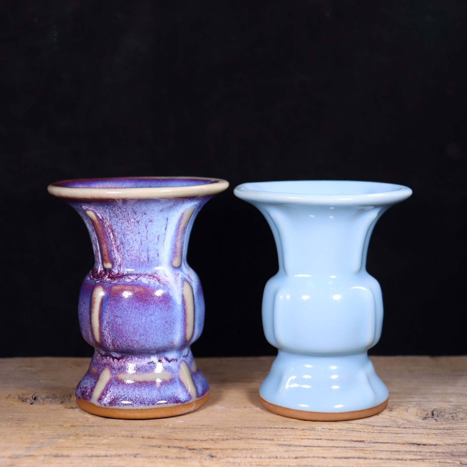 中国鈞瓷 鈞窯 鈞窯瓷 飾り壺 花瓶 花入 インテリア 中国鈞