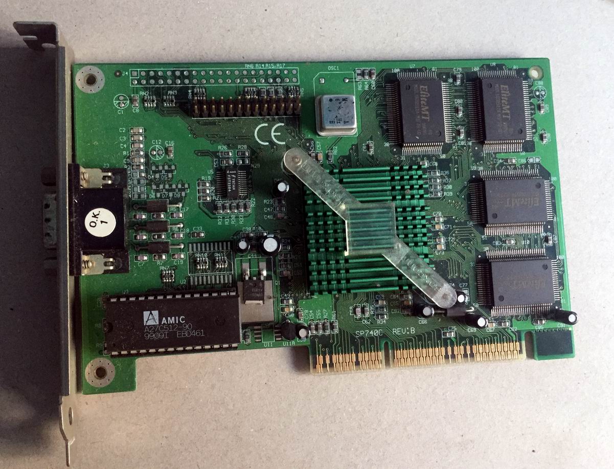 Jingyu INTEL 740 I740 8M AGP 2X