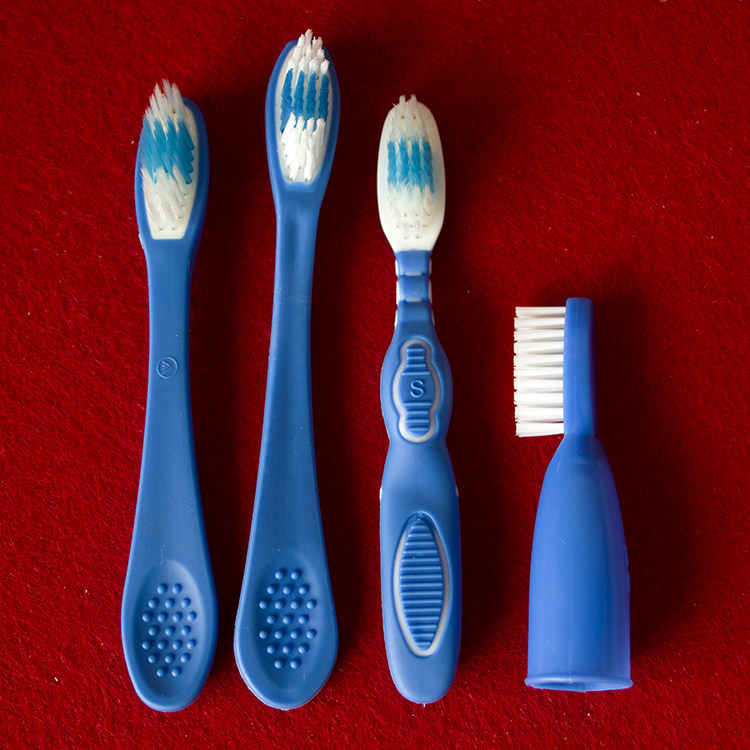 Prison Convict Special Safe Finger Toothbrush soft thumb toothbrush Toothbrush Detention Center Hand Fingertips Toothbrush