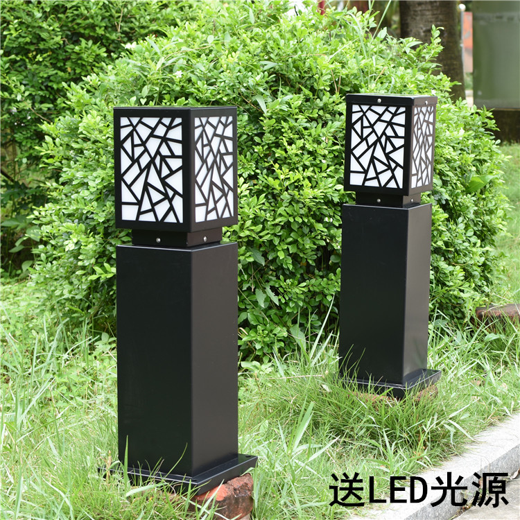 Garden light Waterproof meadow Buried Light Outdoor Solar Lawn Terrace Light LED Square Street Lamp Minimatrium Light Green Light
