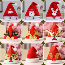 2023 Christmas hat Christmas decorations for children and adults snowman old man deer red luminous antlers decoration dress
