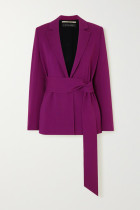 30% off 2020 ROLAND MOURET Balair Belted Stretch Crepe Blazer