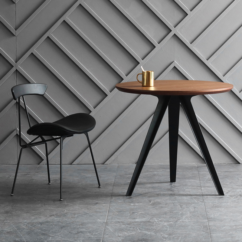 Nordic Roundtable Solid Wood Home Dining Room Round Dining Table Business Dining Table Casual Talks Coffee Table Milk Tea Table