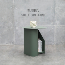 Extremely minimalist a few Nordic light lavish sofas small tea table day style shelves Home minimalist modern corner Several floating window tables