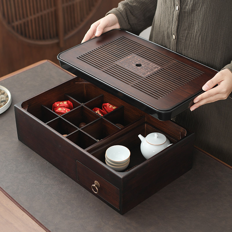🍵古韵新香！白瓷紫砂功夫茶具套装，让品茗变成一场视觉与味觉的盛宴