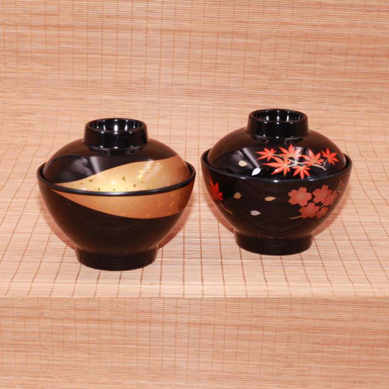 Japanese style tableware Cover bowl Soup bowl Miso soup bowl Phnom Penh bowl Japanese food soup bowl
