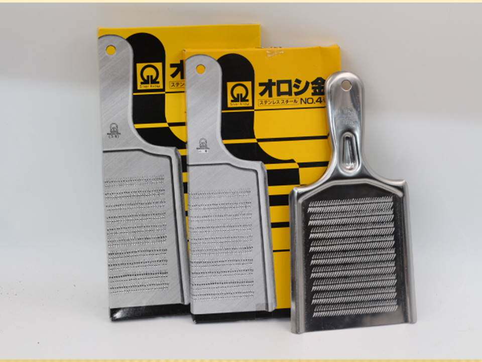 Spot Japanese cuisine appliance Grinding Ginger Board Mill Board Ginger End Mill Plate Stainless Steel Formwork