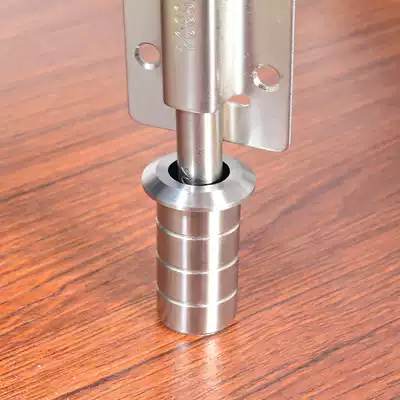 Stainless steel dust collector latch device anti-sand flat hole cover world Bolt barrel dust cover Bolt companion open installation