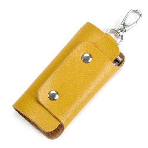 Túi da chính của nam giới đa chức năng da công suất lớn túi chìa khóa của phụ nữ khóa móc chìa khóa túi chìa khóa