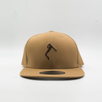 ADACREW Original Tide Brand Hat Flat Hat Men and Women Hip Hop Sun Hood Hat with khaki Alphabet Print